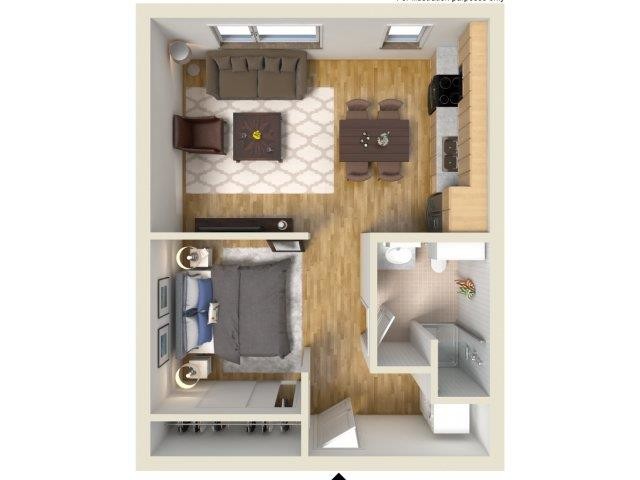 Floorplan - Central Eastside Lofts