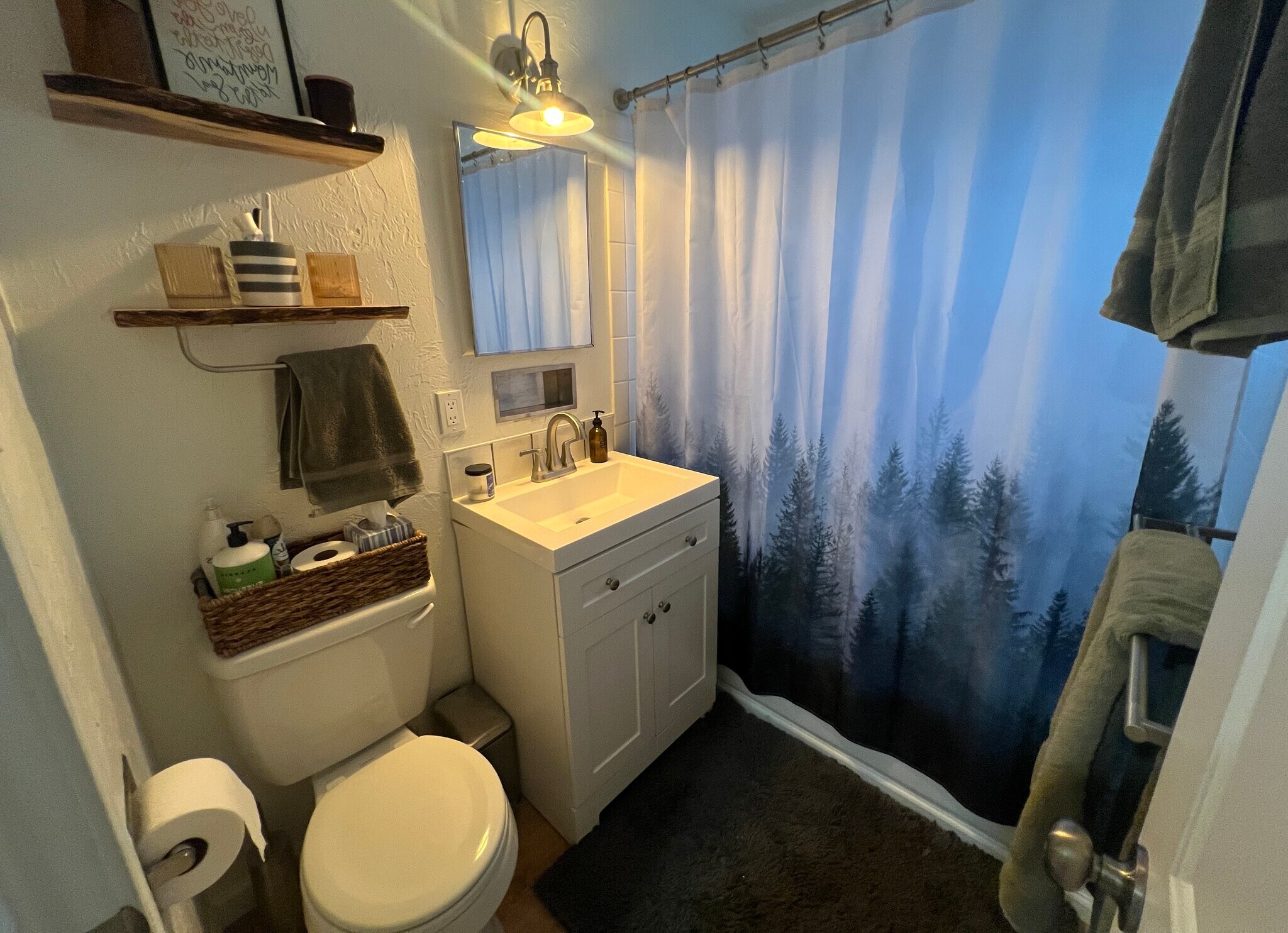 Example of finished bathroom - 1116 E Fountain Blvd