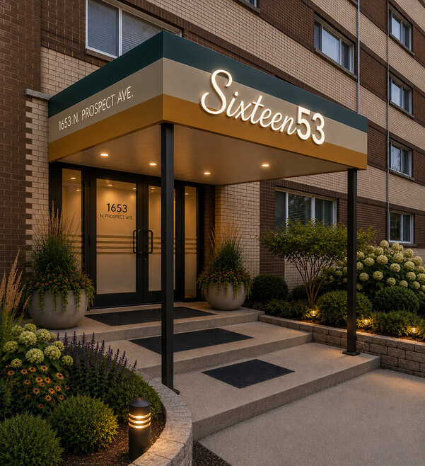 Front Entrance - Sixteen53 Prospect Avenue