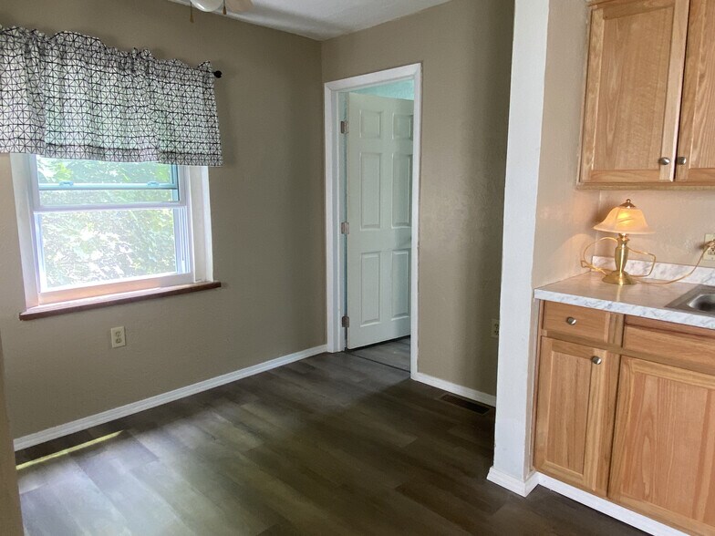 Kitchen, Bonus Space, Bathroom door - 132 Clara St