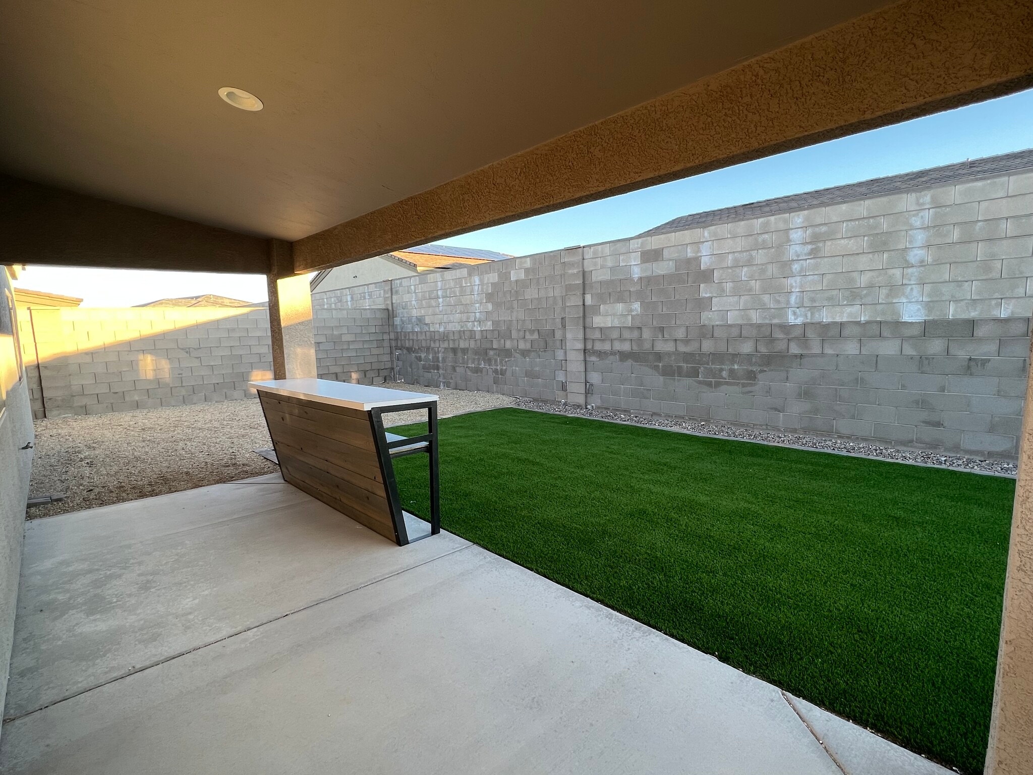 Backyard With Bar Counter - 3618 Carolina Ave