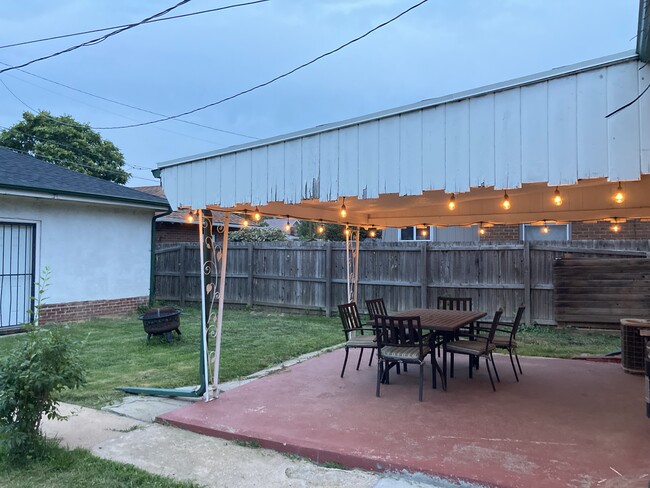 Backyard patio - 2758 N Gaylord St