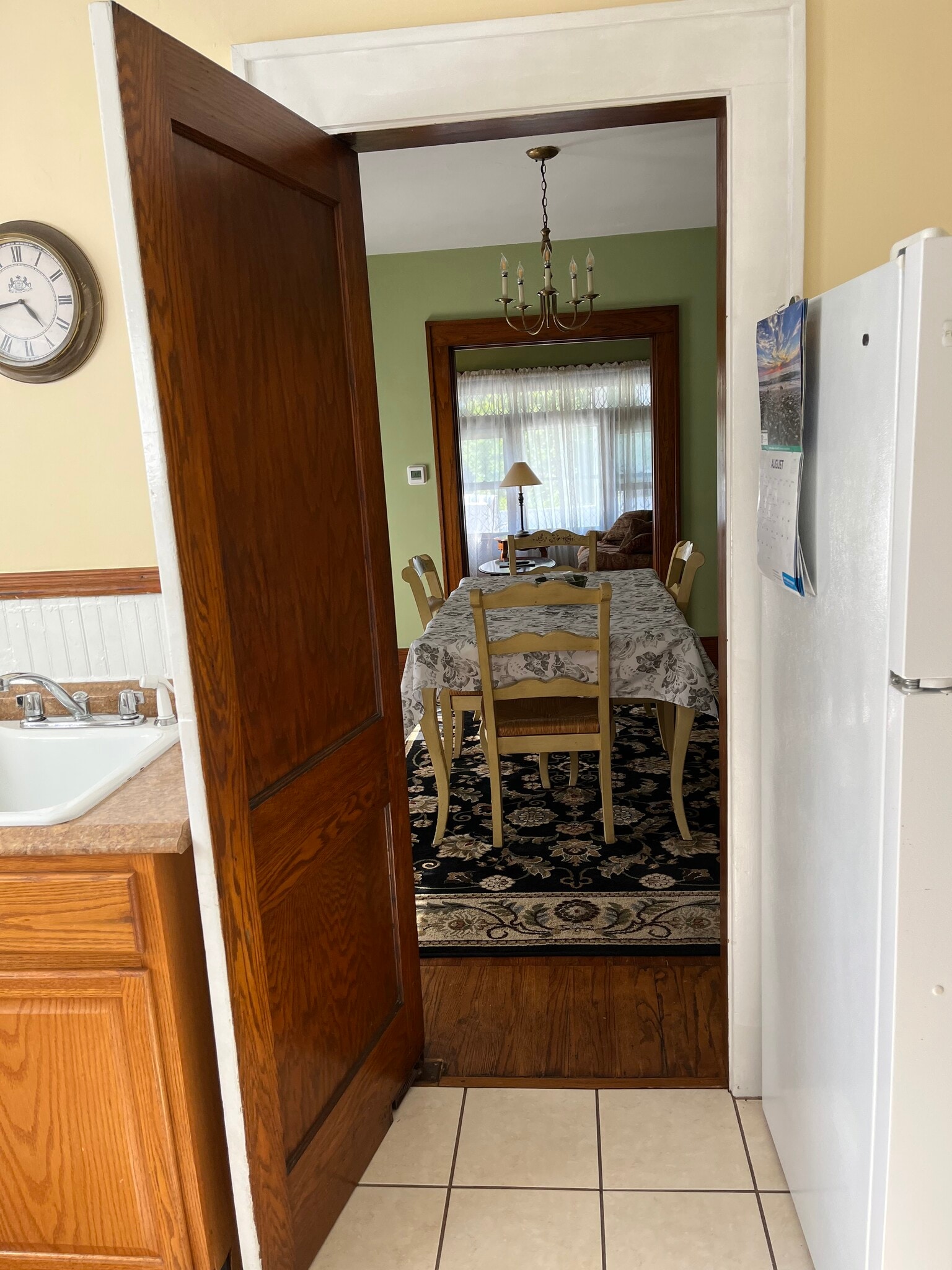 Kitchen looking into Dining Room - 719 W 2nd St