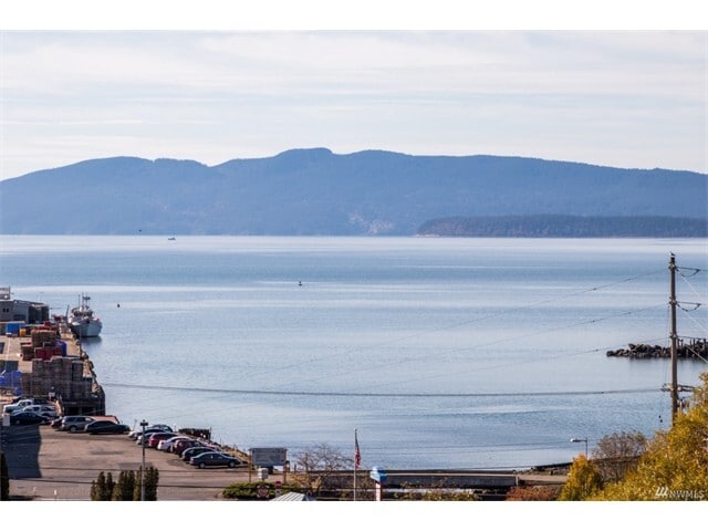 This is the view looking out to Lummi and Portage Islands. There is also views of the commercial boats coming into port at the Cold Storage docks. ... - 2809 Eldridge Avenue