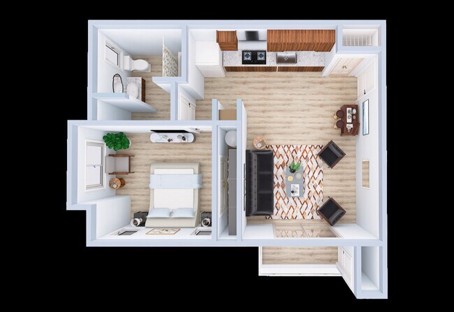 Floorplan - Colima Apartments