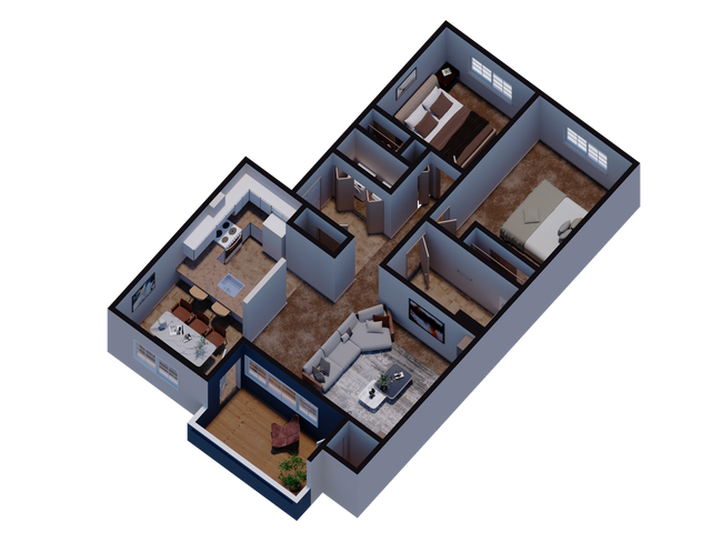 Floorplan - Wintercrest Apartments