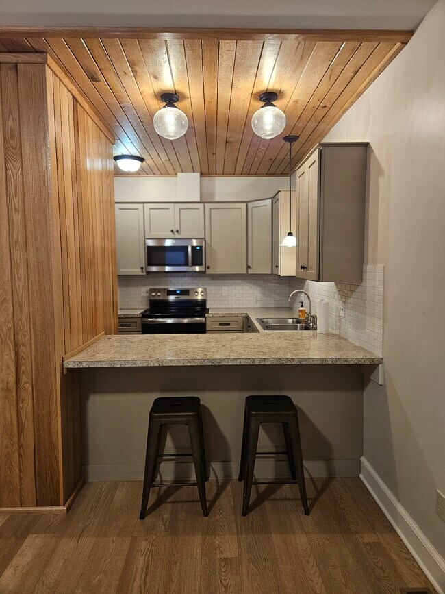 kitchen bar area - 223 E 10th St