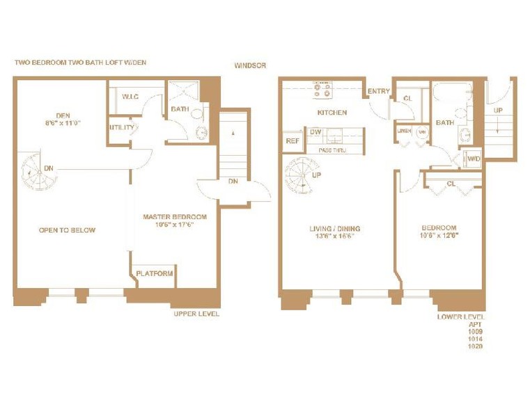 The Pennsylvanian - Windsor - 2 Beds - 2 Baths - 965 Sq. ft. - The Pennsylvanian