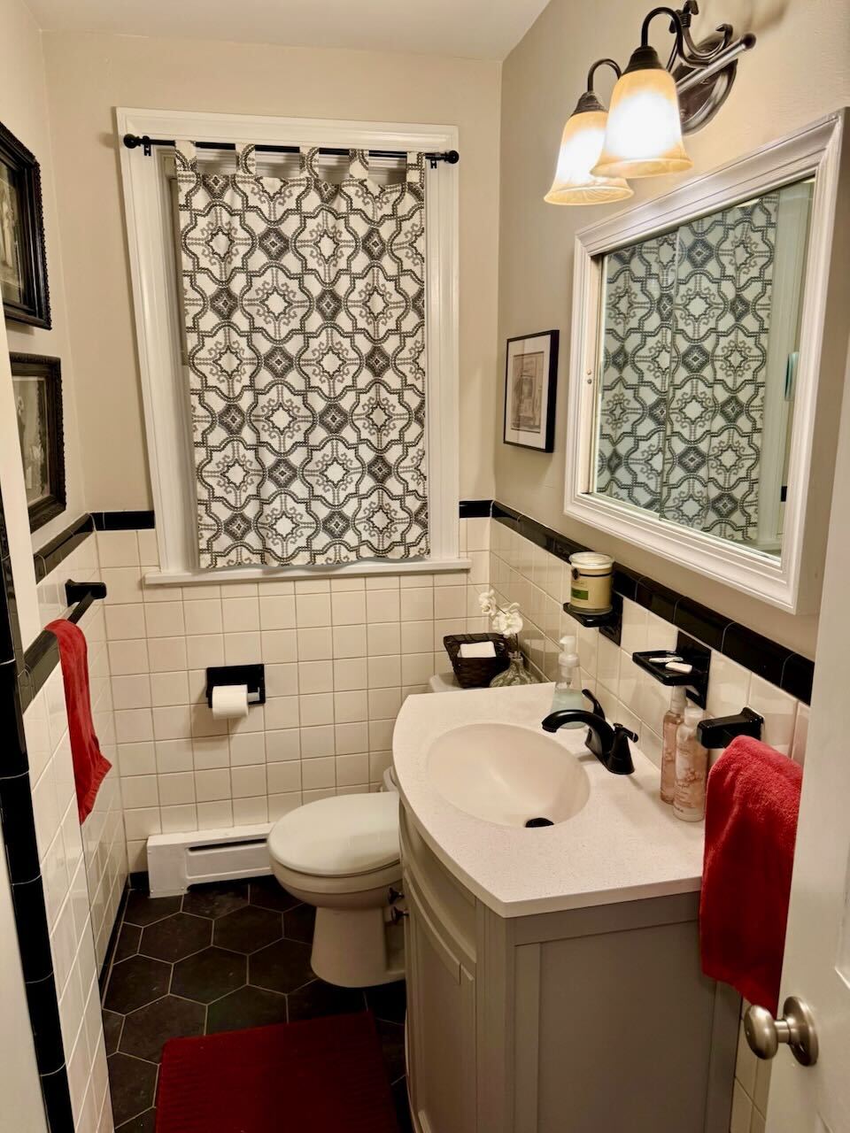 Downstairs Hall Powder Room - 2308 Buckingham Ave