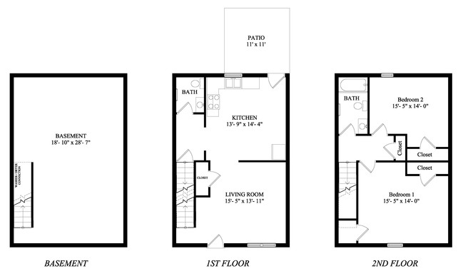 Floorplan - Towns on Evelyn