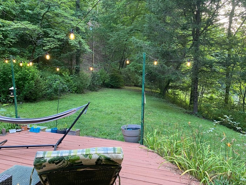 Backyard - 276 Crooked Creek Ln