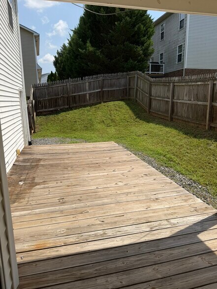 Fenced in back yard - 222 18th Ave SE