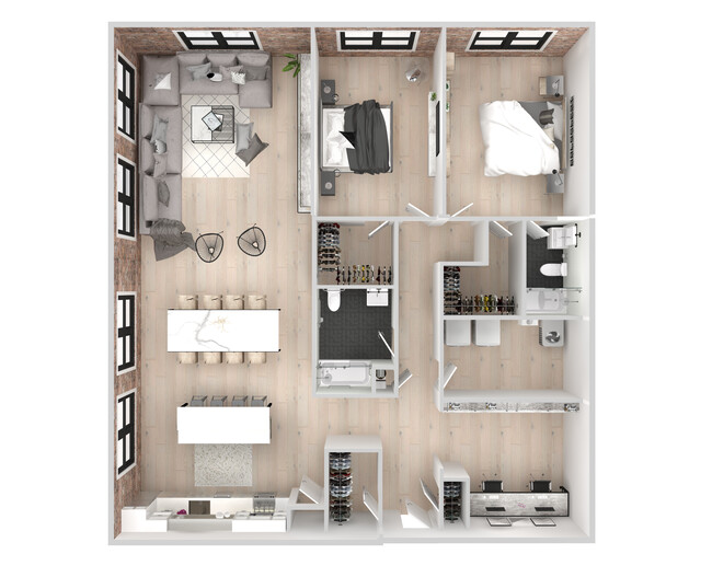 Floorplan - Lofts at Kearny