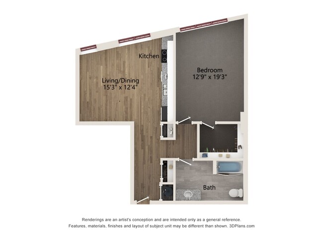 Floorplan - Starr High Studios