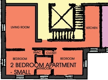 2BA/1BA - The Berkley on Highland