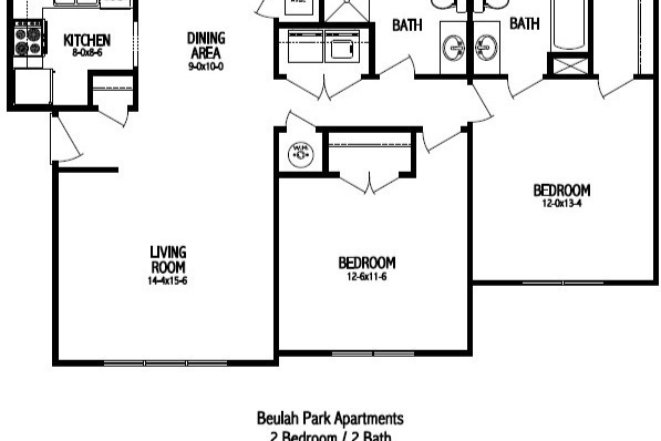 Floorplan - Beulah Park Apartments