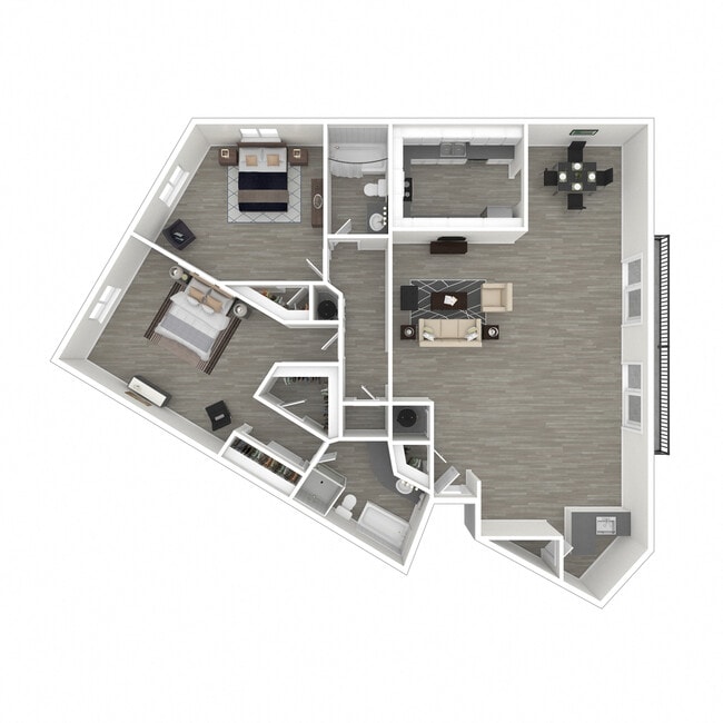 Floorplan - Chateau Los Feliz