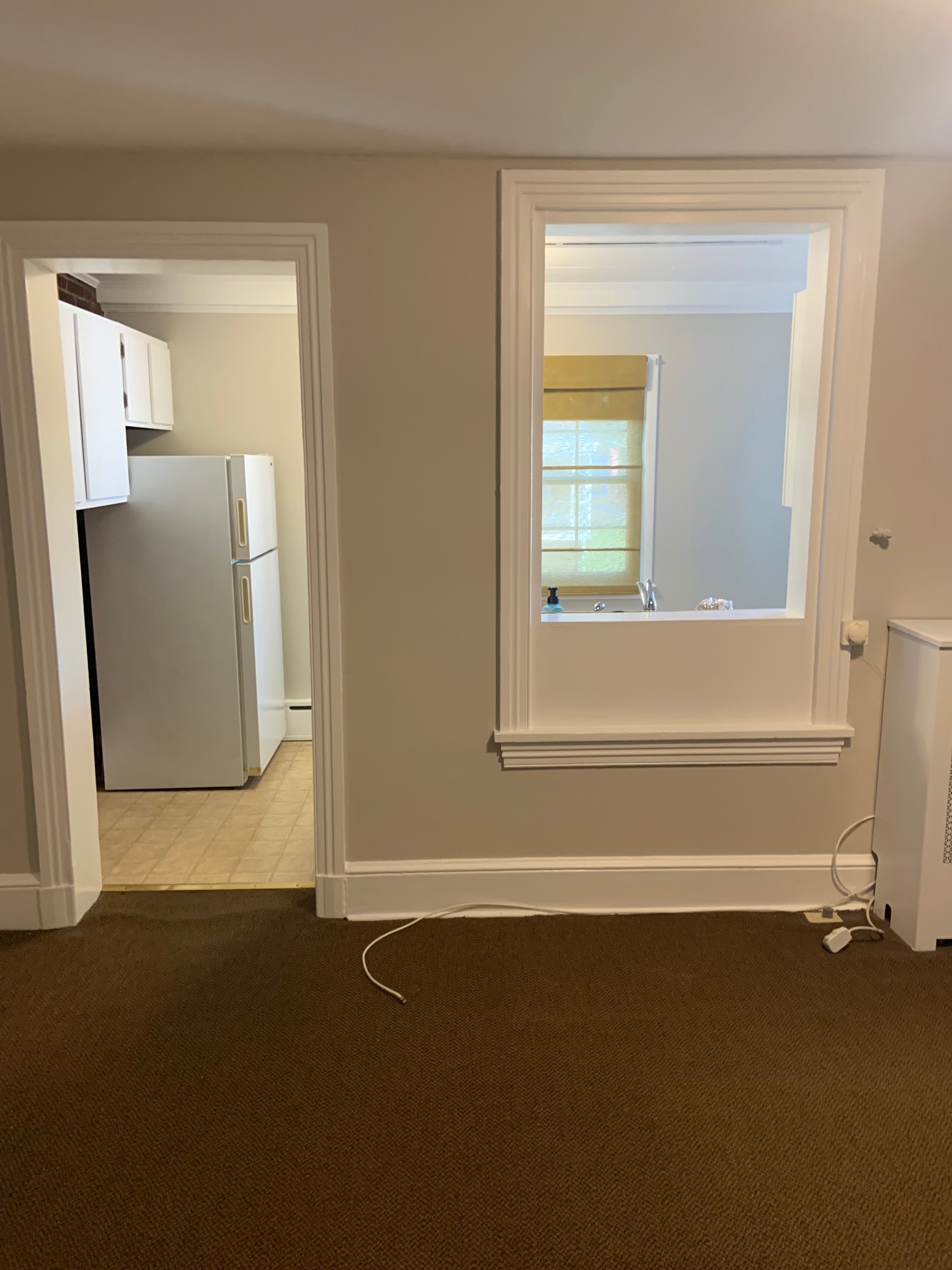 Living Room Opening into Kitchen - 227 W Miner St