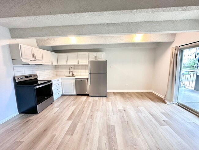 Bright modern kitchen - Columbine Plaza