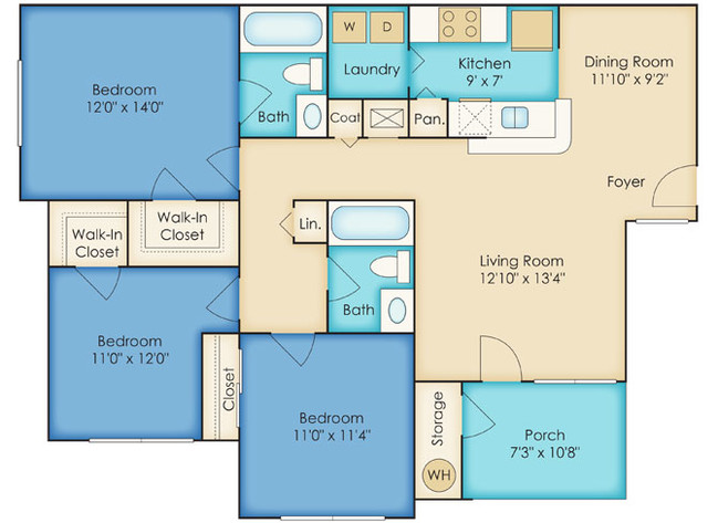 Floorplan - Madison Glen