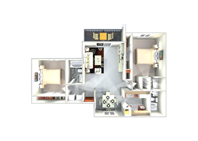 Floorplan - Indian Hills Apartments