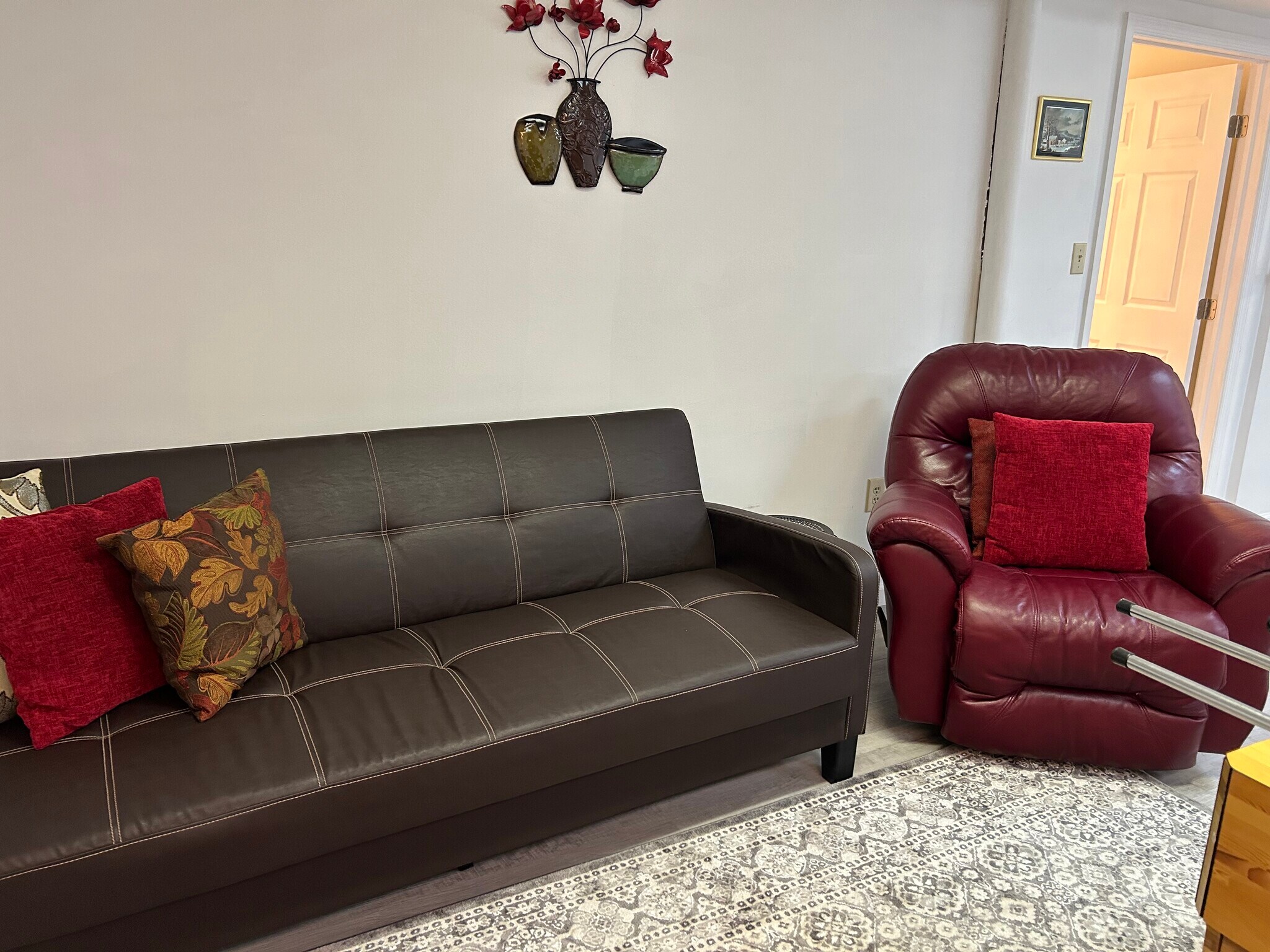 Lower level sleeper couch - 6245 Iron Bridges Rd