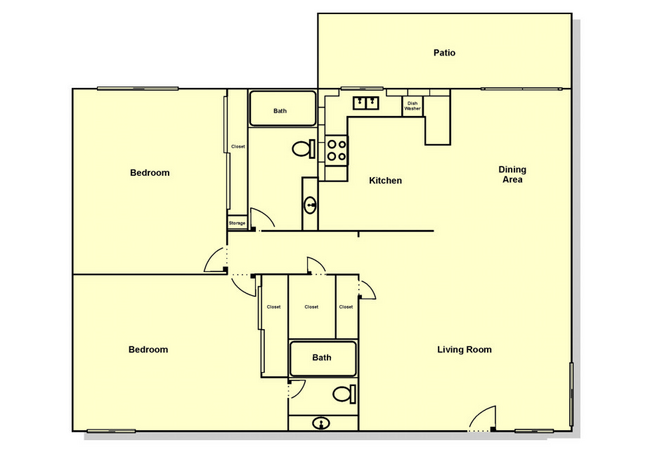 Orleans 2 bed 2 bath Floorplan.jpg - The Orleans