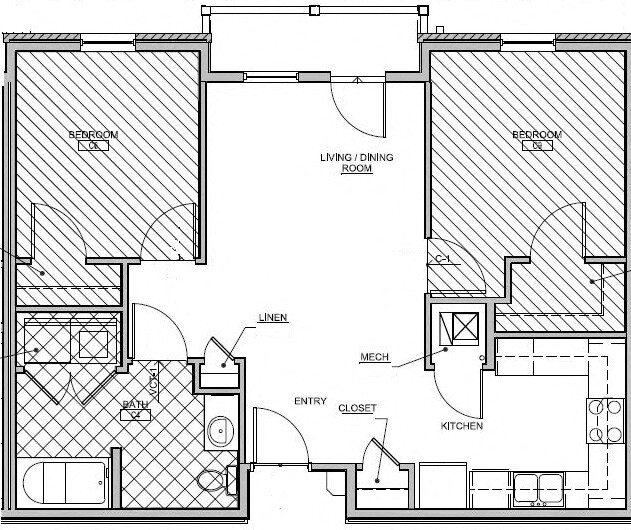 Floorplan - Greensburgh Manor