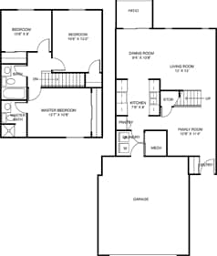 3 Bed W/ 2 car garage - Fernbrook Townhomes