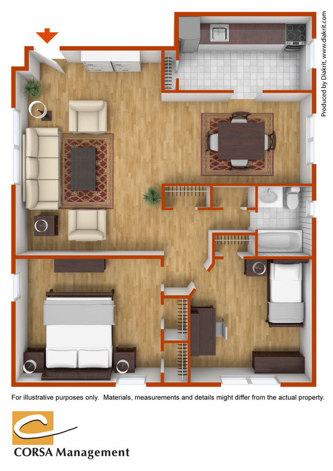 Floorplan - Plainfield Village