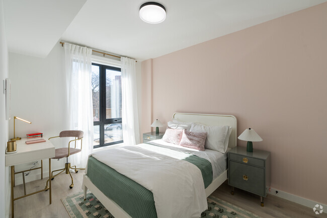 2BR, 2BA - 907SF - Secondary Bedroom - The Bay