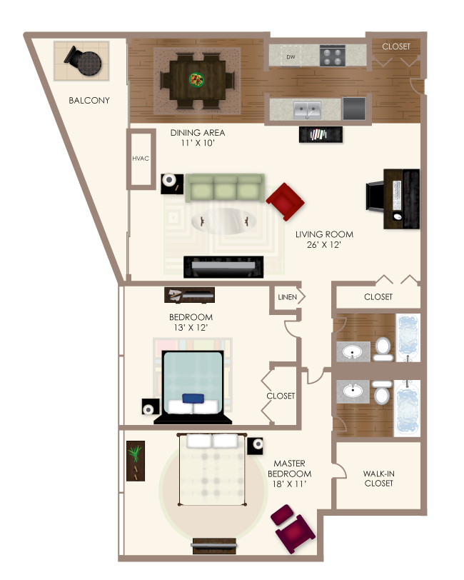 Floorplan - One Lytle Place