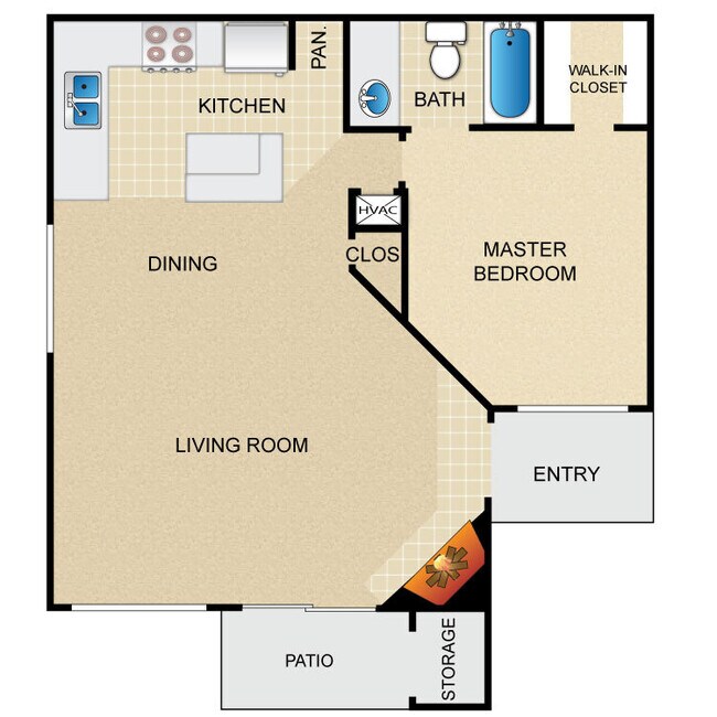 Floorplan - Avistar At The Parkway