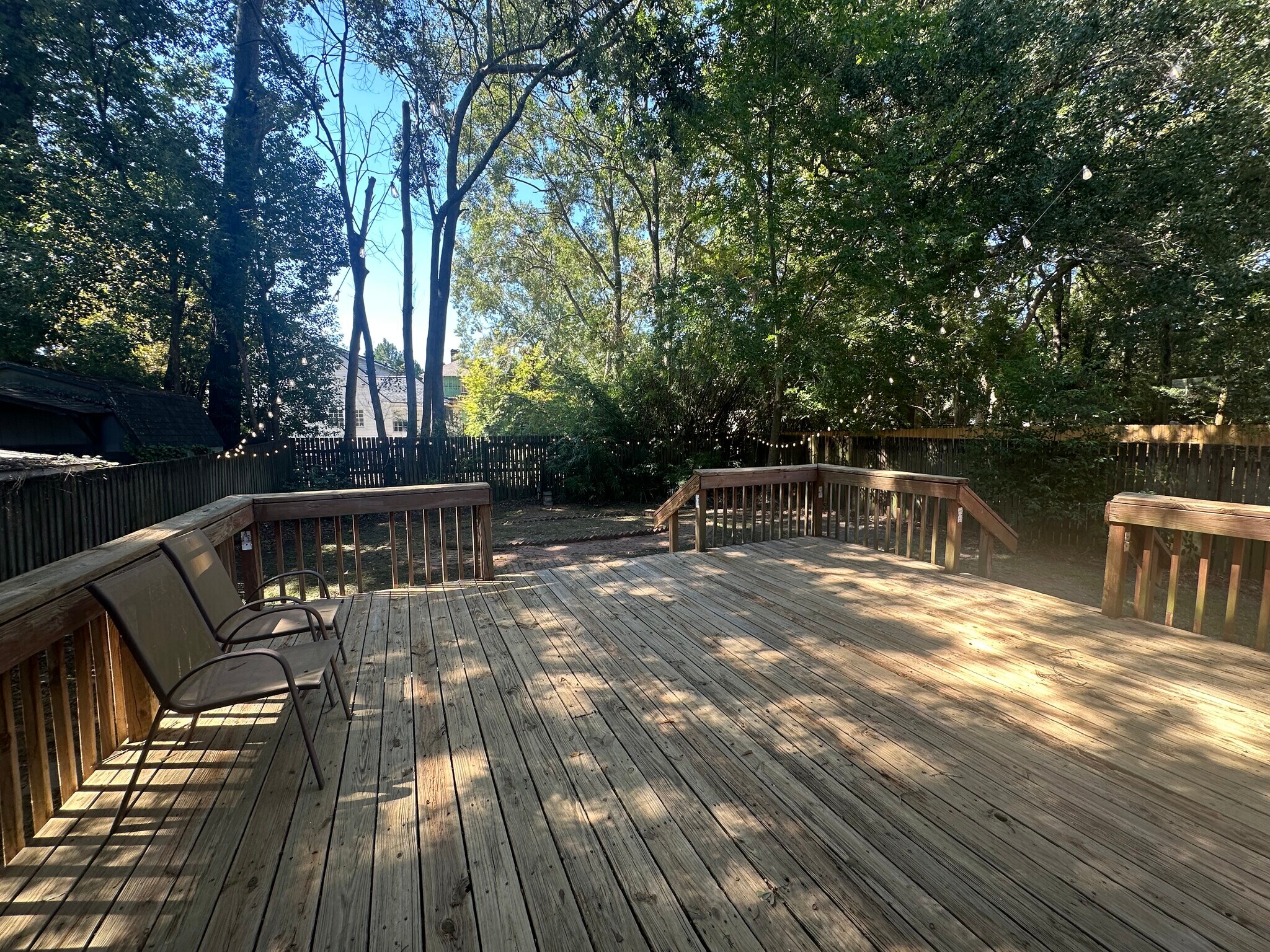 back deck - 262 Roper St