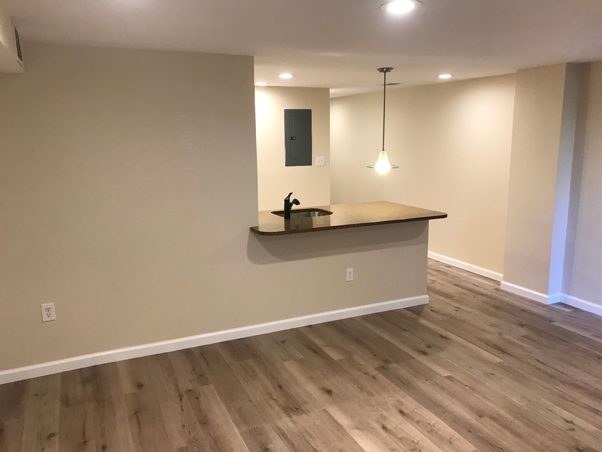 Living room/breakfast bar - 1448 Newton St NW