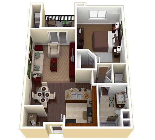 Floorplan - Triana Apartments