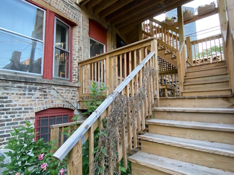Back deck - 1057 W Balmoral