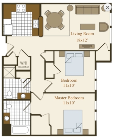 2BR/2BA - Hammarlee House