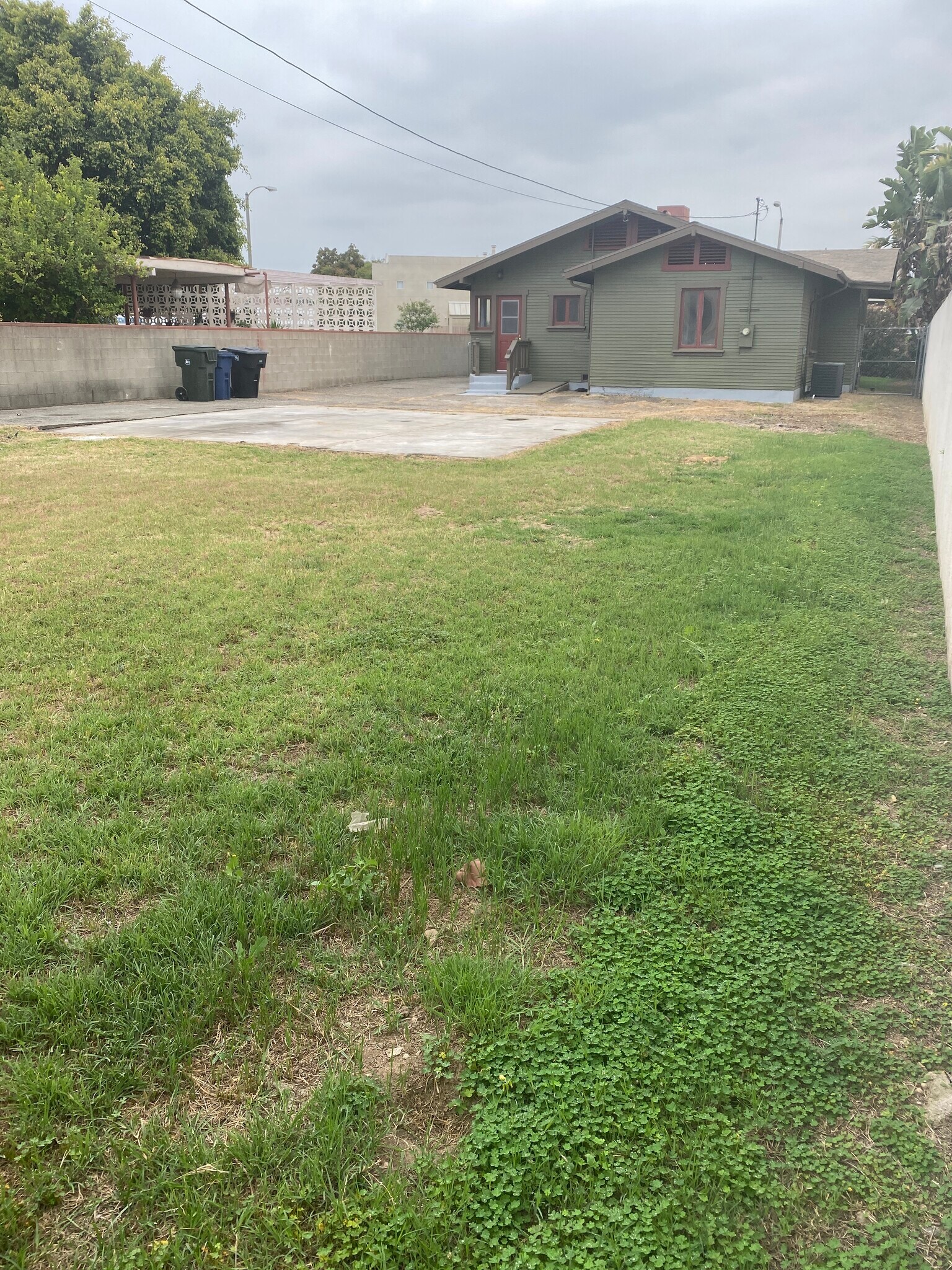 From Back-Very large back yard - 515 N Atlantic Blvd