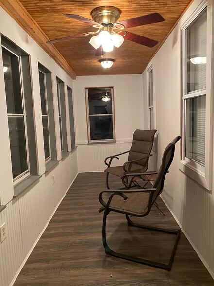 Enclosed front porch - 3712 Hyde Ave