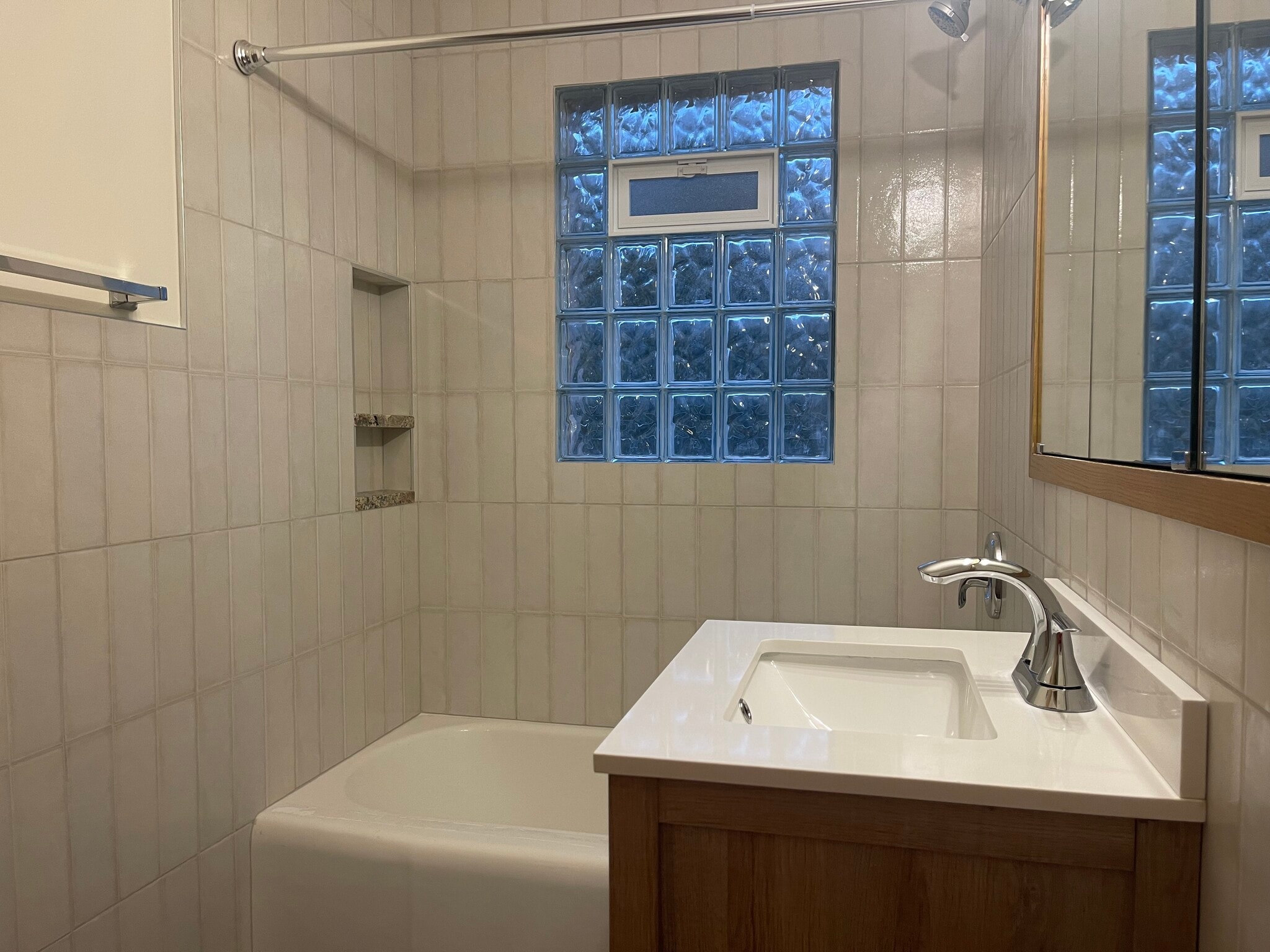 New Bathroom Tile - 237 Tenny Ave