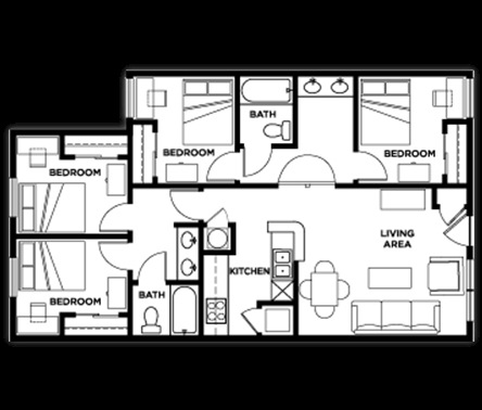 Floorplan - Heritage Commons Student Living