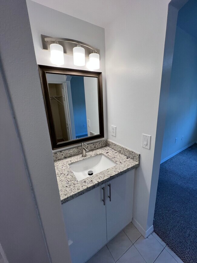 New Granite & vanities in the Baths - 6360 NW 114th Ave