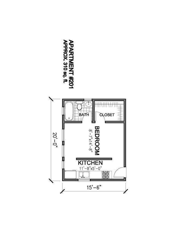 1BR/1BA - Traveler Manor