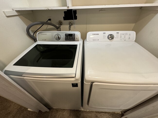 Newer full size washer and dryer - 6121 NE 193rd Place