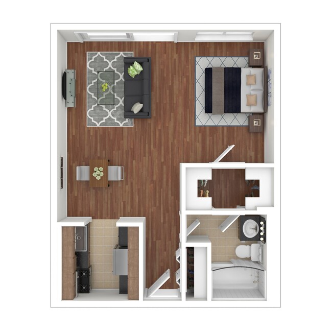 Floorplan - Colesville Towers Apartments