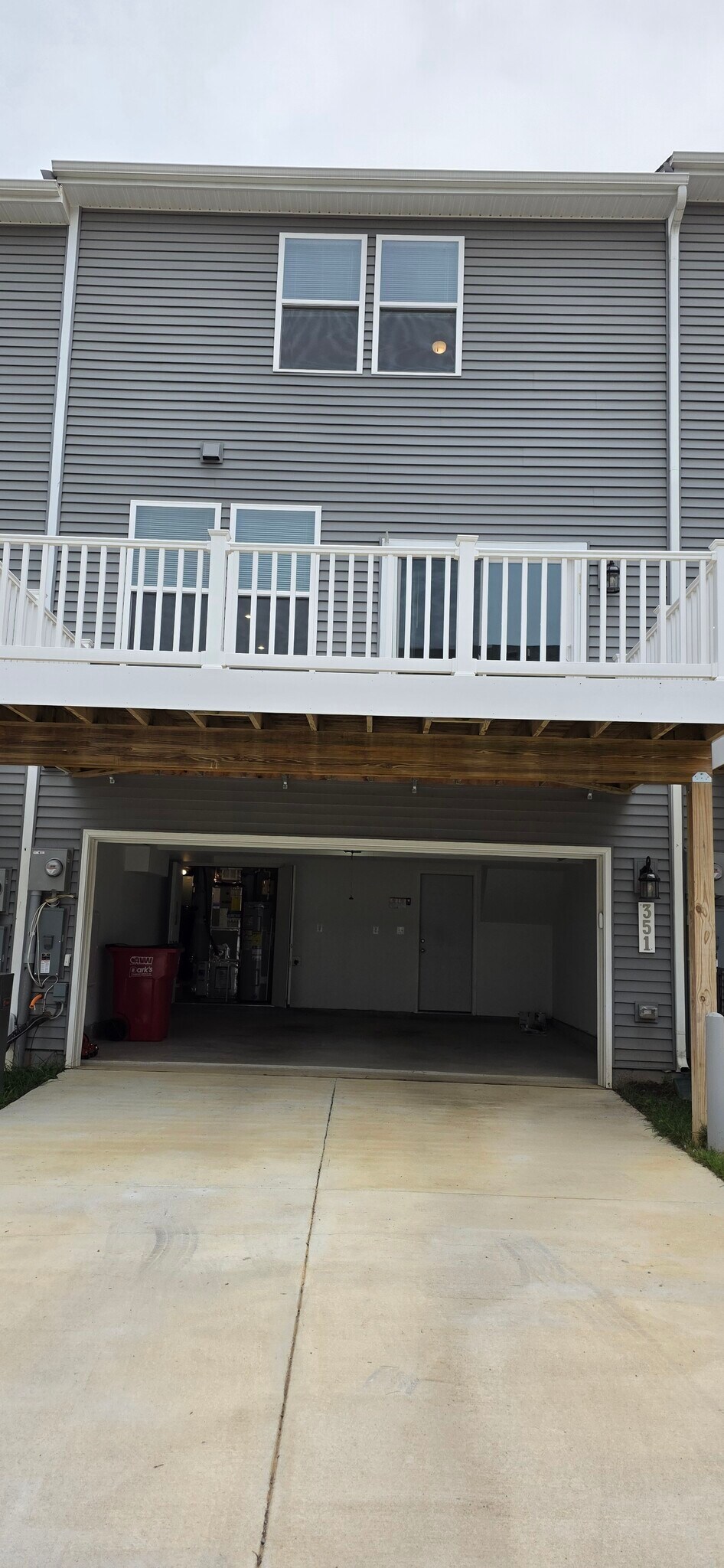 Townhome - Back View - 351 Presidents Pointe Ave