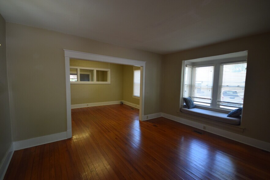 Open floor plan with a window bench seat - 1911 W 2nd St