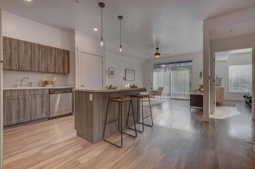 Kitchen and Living Room - Odessa at the District
