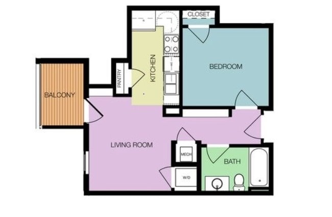 1BD1BA 485 - Terrace at the Masonry